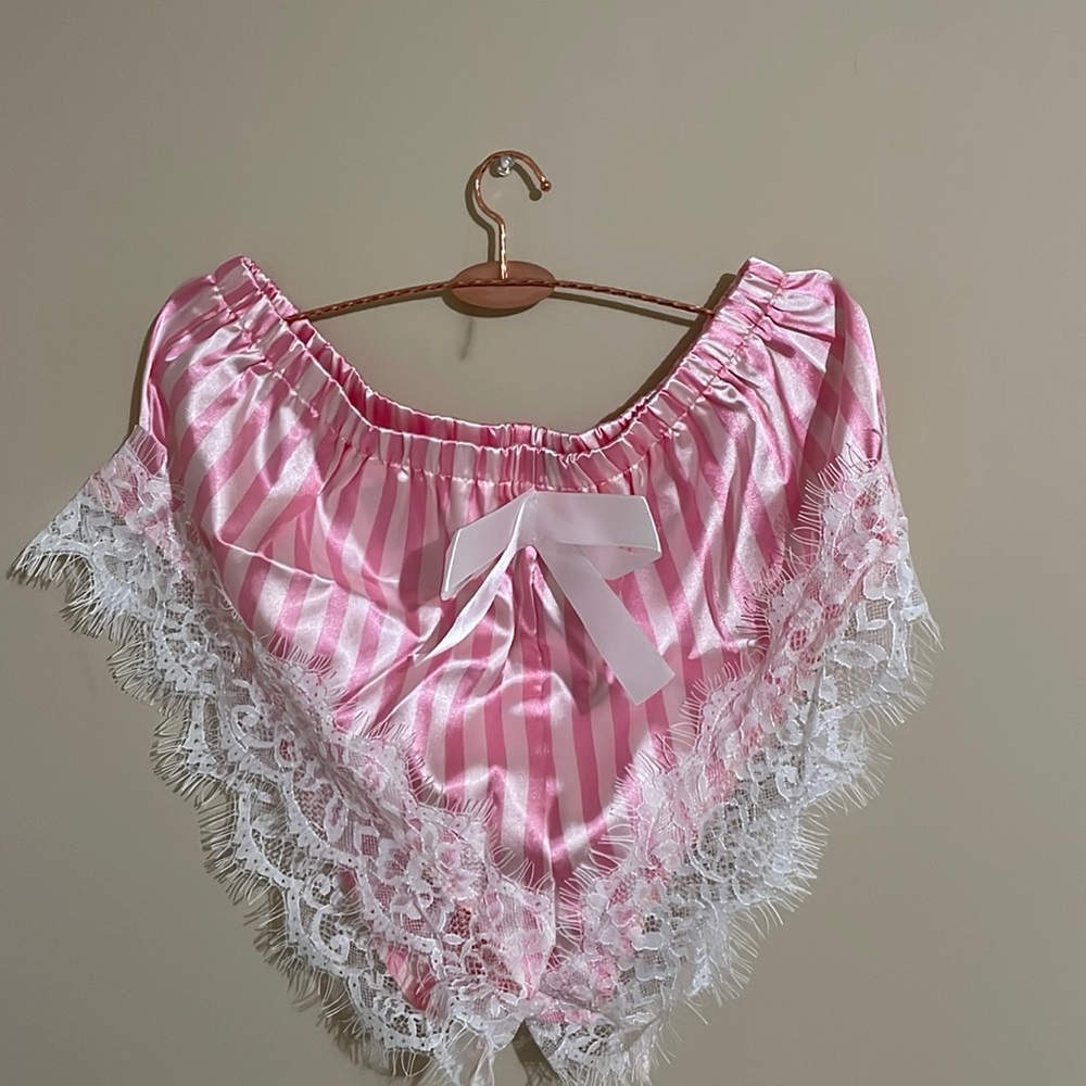 Lace Stitching Pajama Set